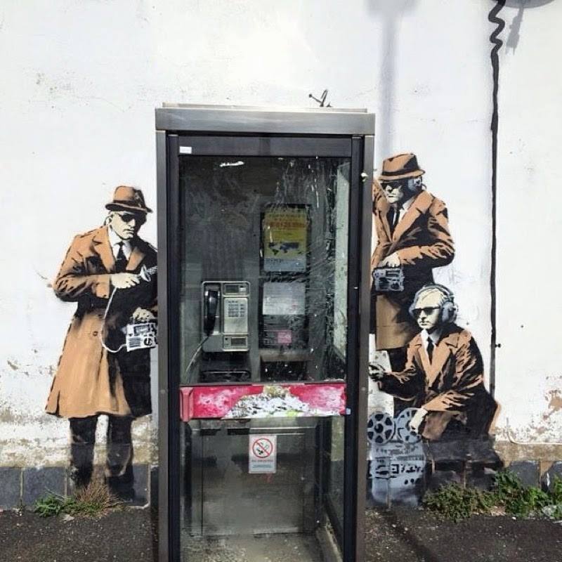 Banksy in Cheltenham, England